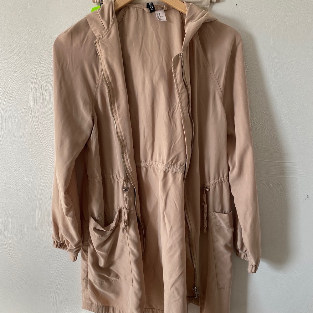 Divided Long Tan Jacket